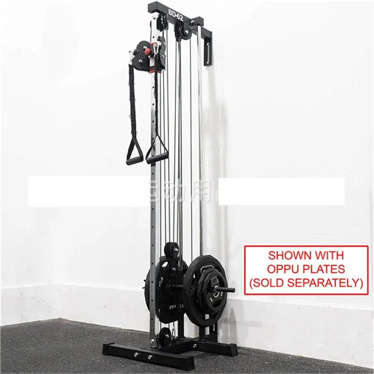 Wholesale Home Wall Mount Cable Station Dual Pulley System Multifunctional Fitness Equipment Trainer Exercise Machine Steel
