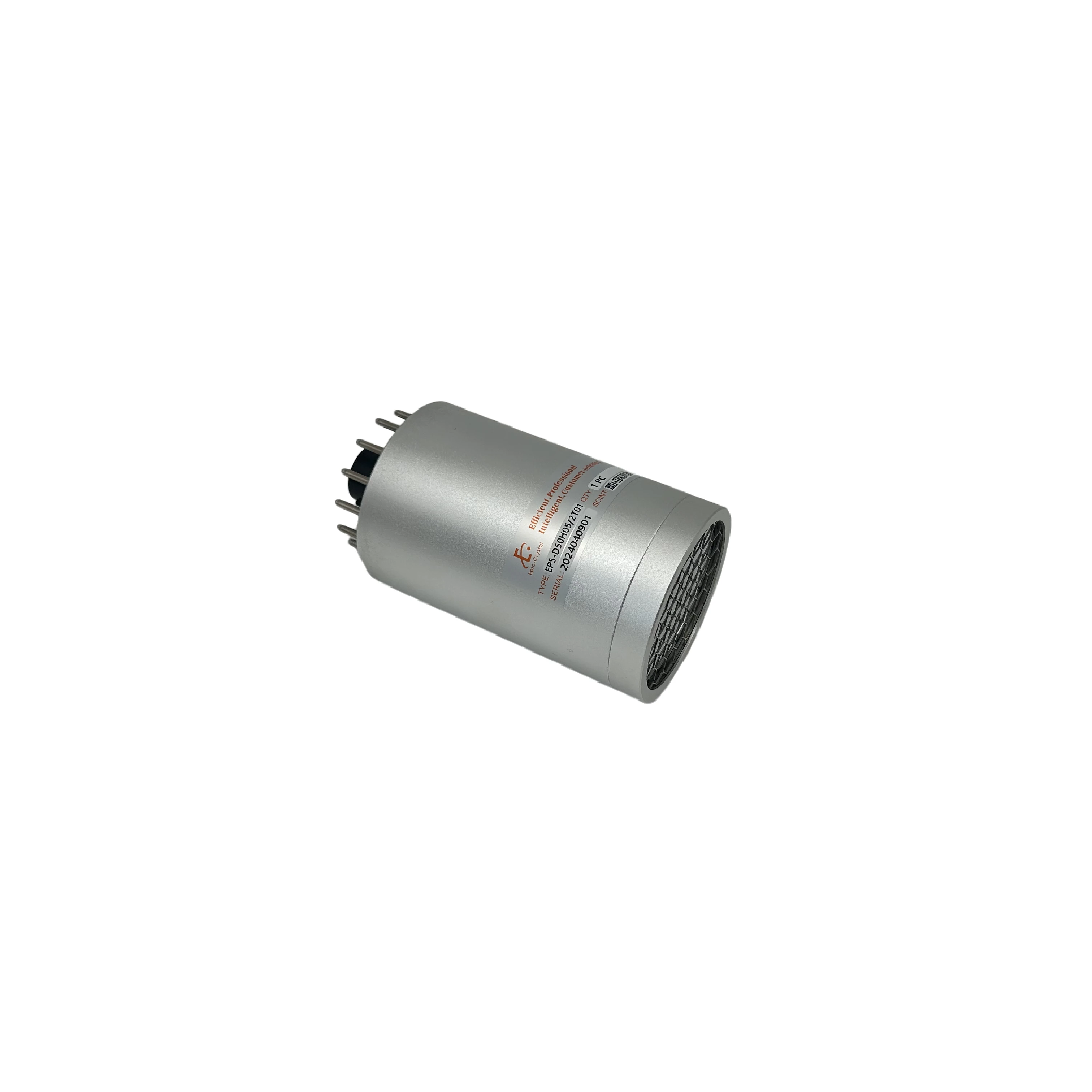 2 Inch Plastic  Scintillator Detector With Cr105 Pmt and Votalge Divider Mylar Film Steel Mesh