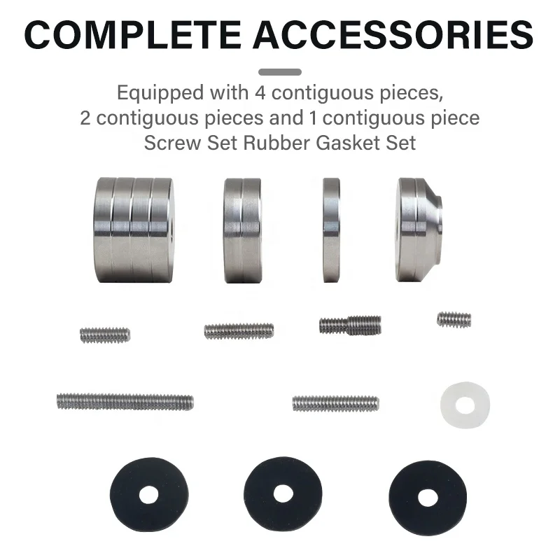 SPG Archery Stabilizer Weight Kit Counterweight Compound Recurve Bow Stainless Steel Counter Adjustable Balance Bar Accessories