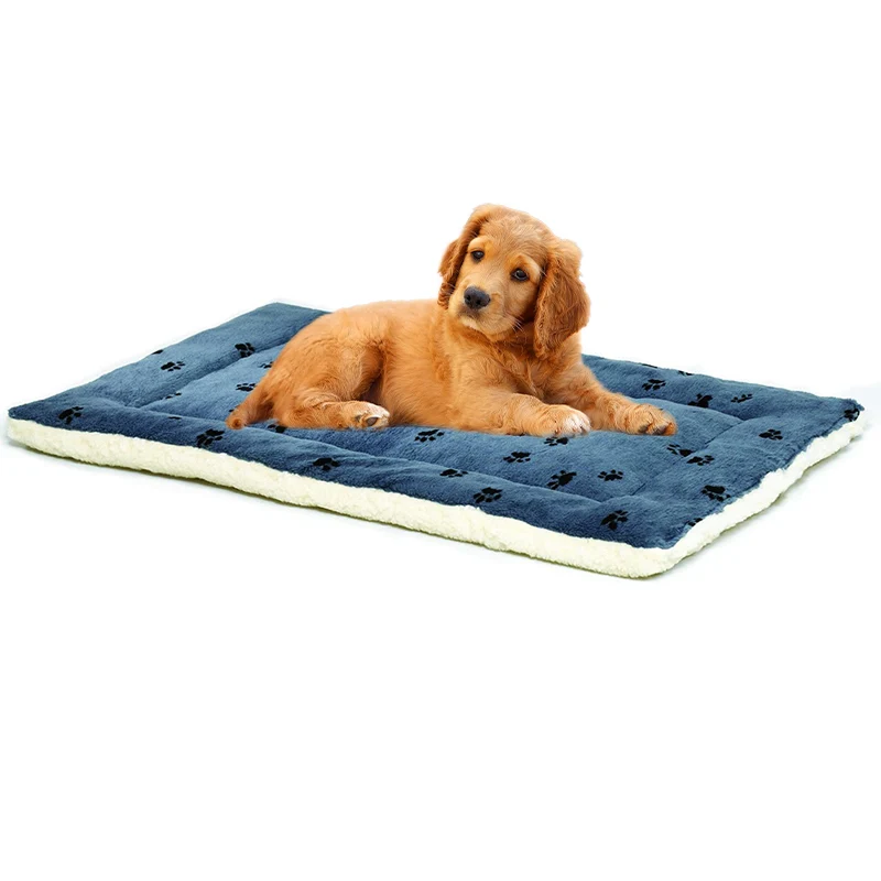 China pet supplies chew proof hundebett cozy xl size foldable luxurious portable outdoor cat pet bed dog crate mats & pads