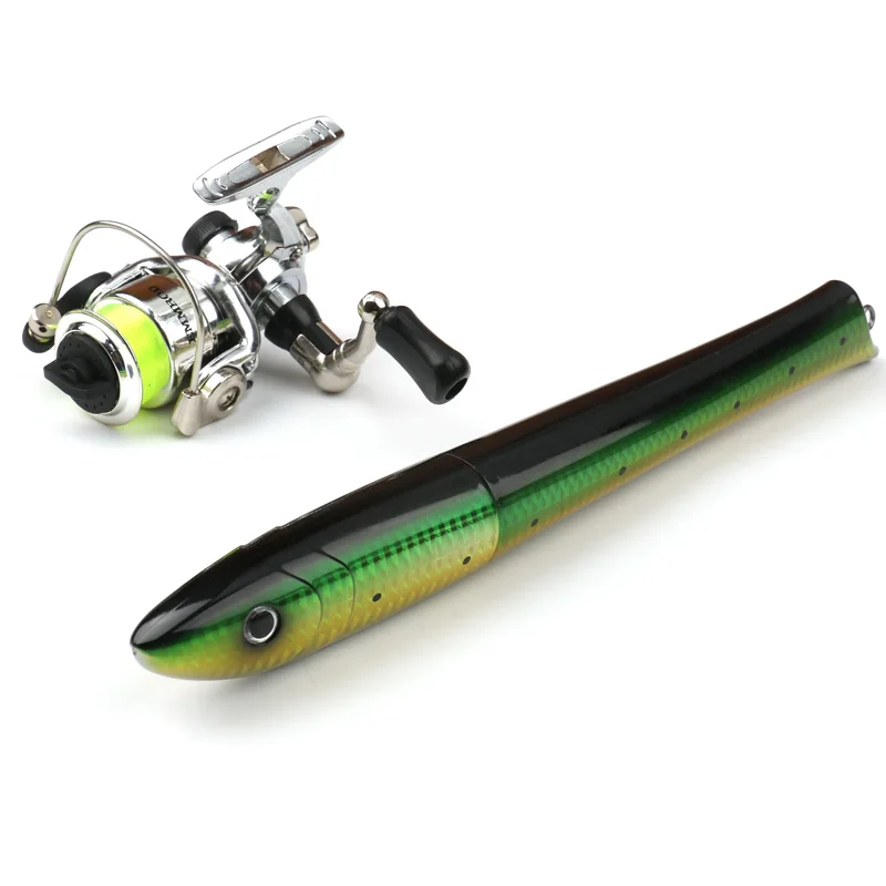 Portable Pocket Fishing Rod Set: Compact and Ideal for Ice and Rock Fishing