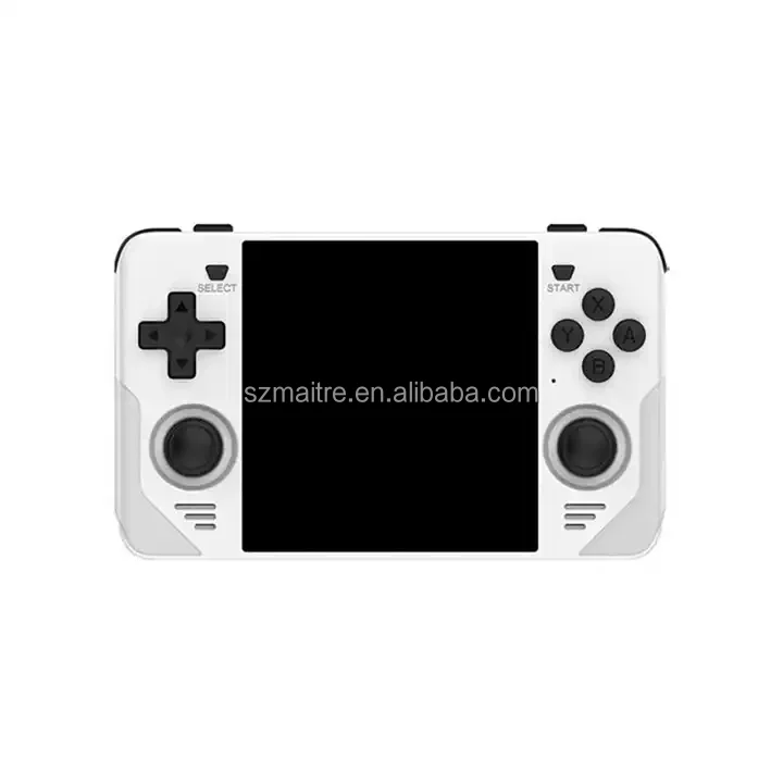 Powkiddy RGB30 ホワイト Powkiddy RGB30 - Retro Gaming Handheld with 4100mah Battery