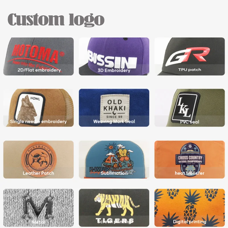 Private Label 6 Panel Softt Unstructured Baseball Cap Custom Embroidery logo Black Dad Hat