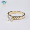 Round cut-14k gold-D-E color