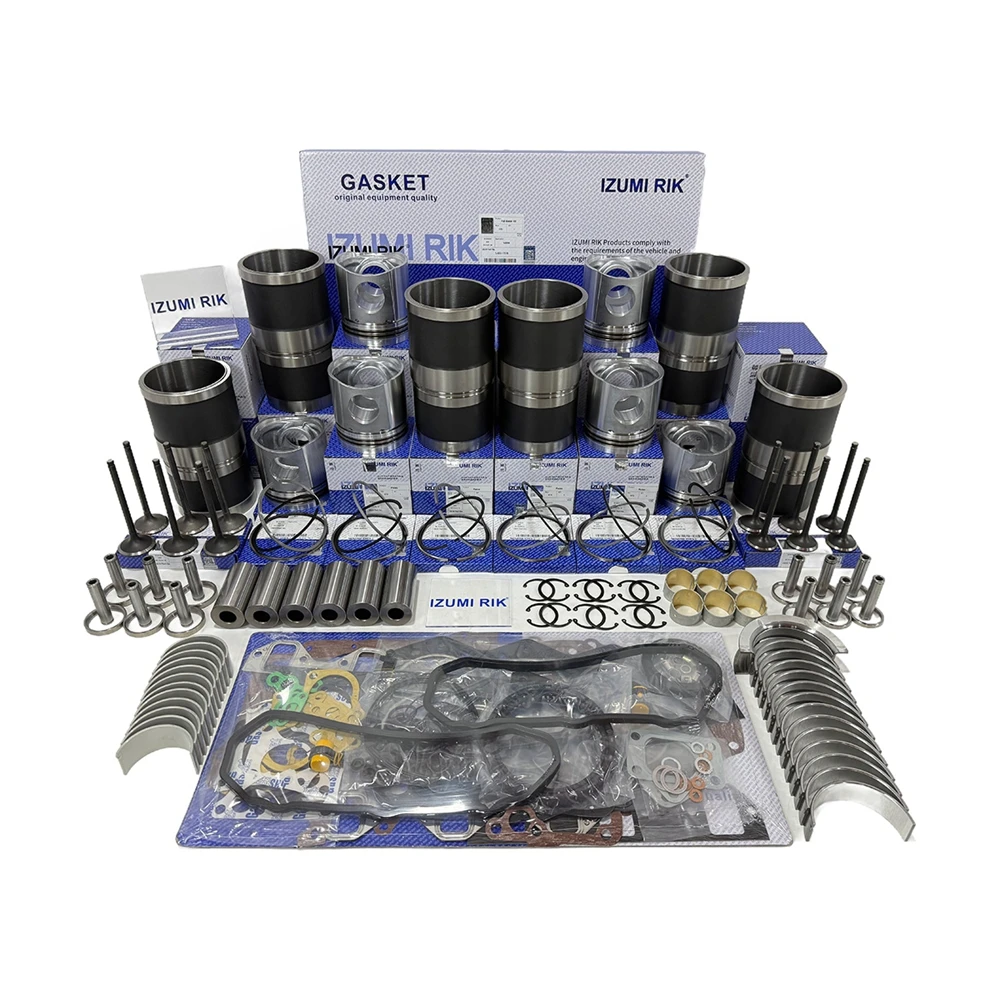 Diesel Engine Spare Parts IZUMI RIK 1206E-E70TTA 1206F-E70TTA Overhaul Rebuild Kit for Perkins