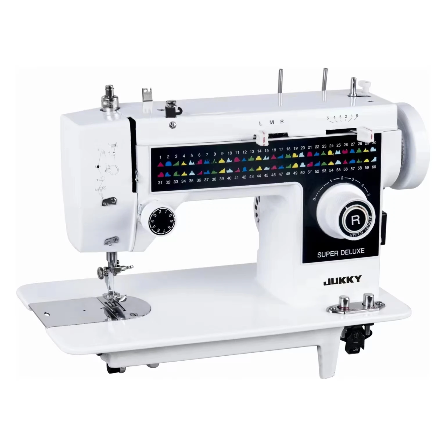 JH308 Domestic Household Multi-Function Sewing Machine with 60/40/30 Cams and Different Patterns for Homeuse Sew Clothes