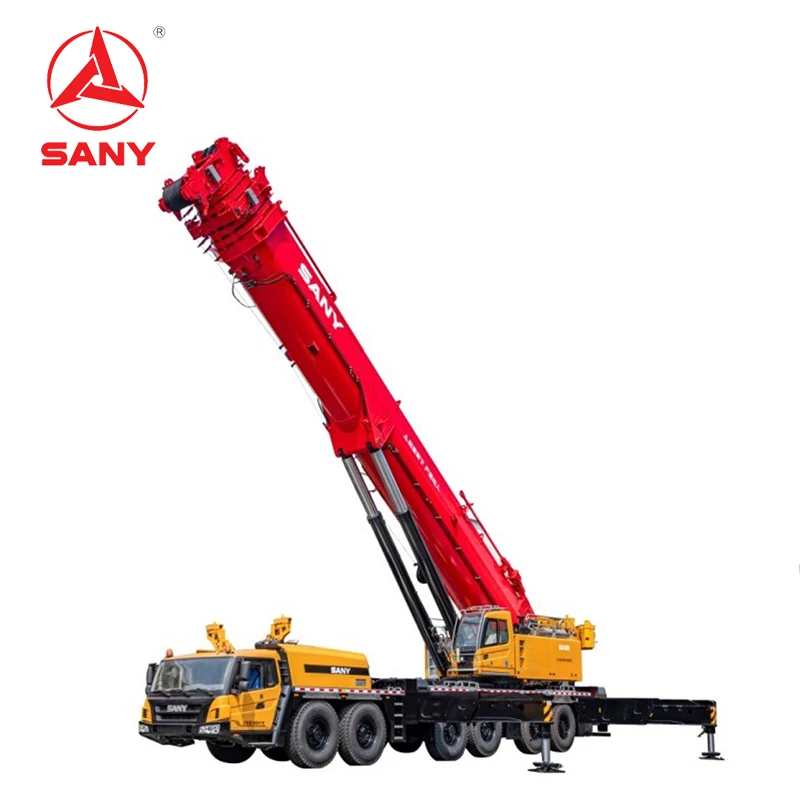 ミニカー ☆ビッグサイズ☆SAC2600T Sany 全地形クレーン 組み立て