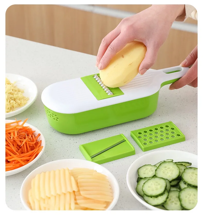 Multifunctional Kitchen Tools Adjustable Vegetable Cutter Chopper Vegetable Slicer Grater