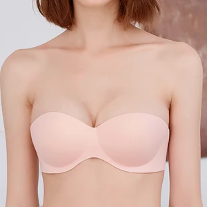 Sexy Invisible Bras for Women Push up Strapless Bra Dress Wedding Backless Brassiere Underwear