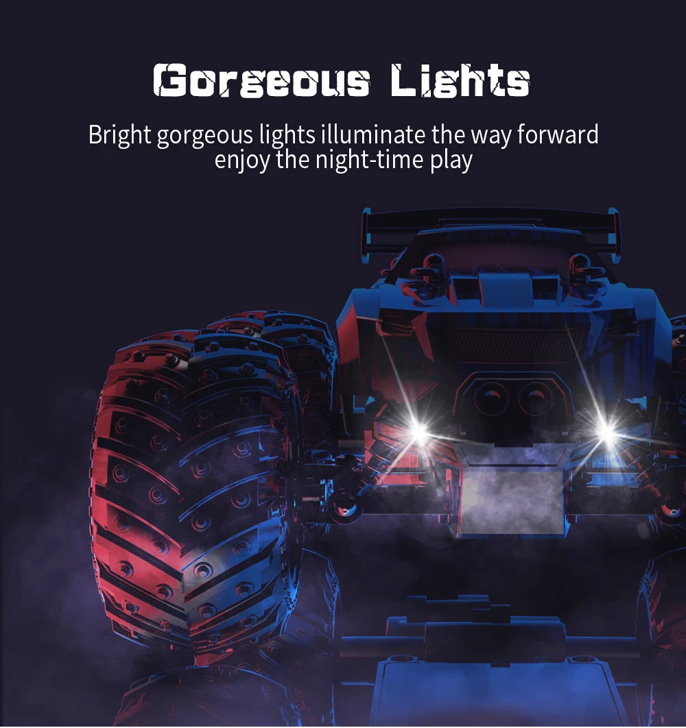 Wholesale JJRC Q105 Buggy Car 1:18 High Speed Cars 15km/h 2.4Ghz Double Motors Drive Climbing RC Off Road Drift Vehicle Toy