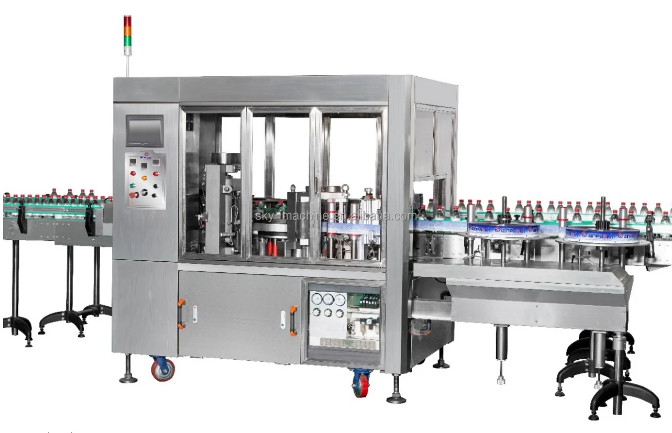 3000bph To 5000bph Automatic Table Bottled Drinking Mineral Water