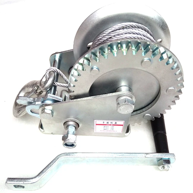 Wendy 1-10 Ton 3000LB Hand Winch with Rope ,hydraulic Winch Manual Winch , Small Hand Winch Manual 12v 24v  Hand Winch