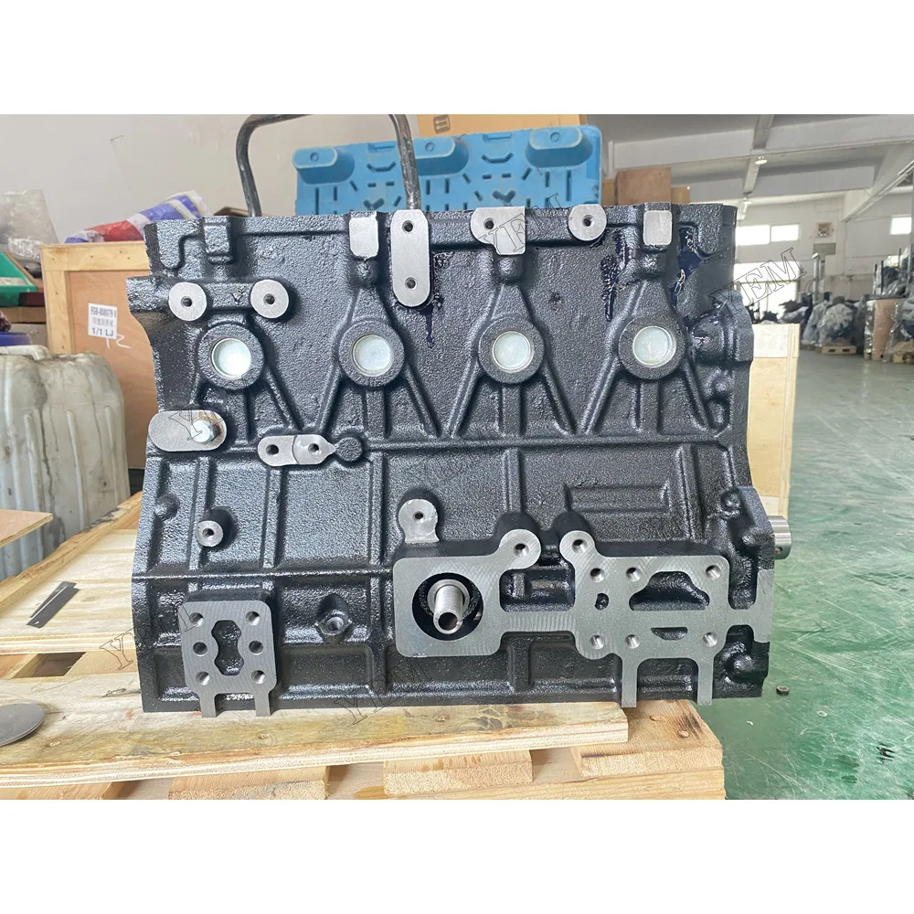 For Yanmar 4TNE98 Cylinder Block Machinery Engine Spare Parts