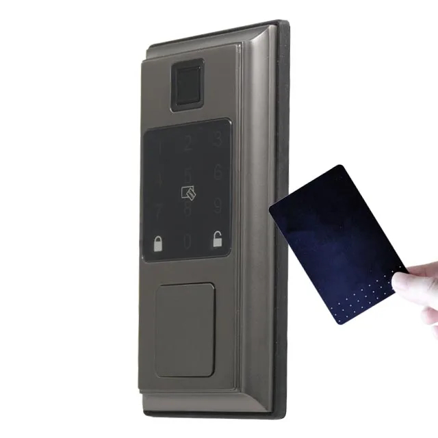 digital lock two side finger print