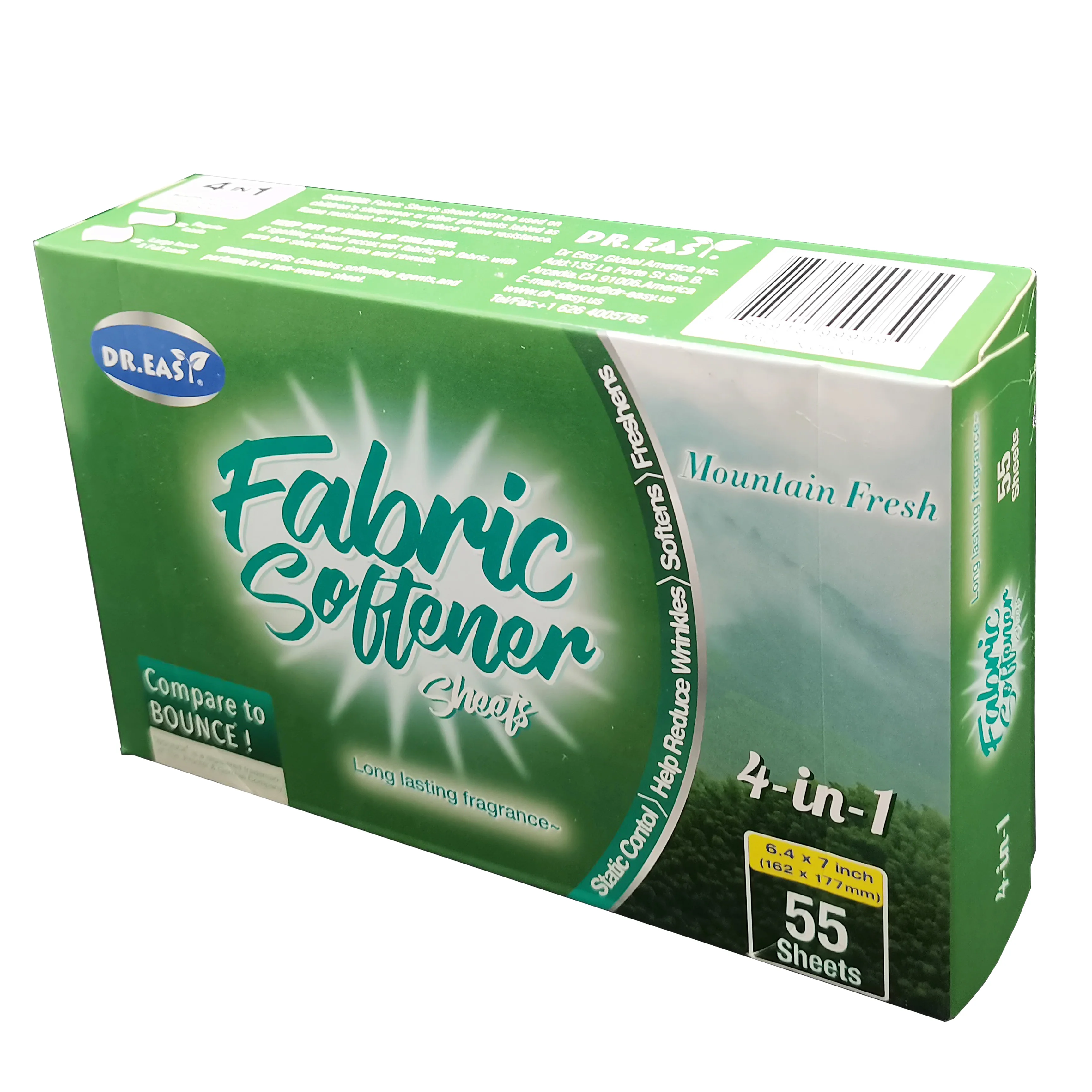 Laundry Fabric Softener Sheets