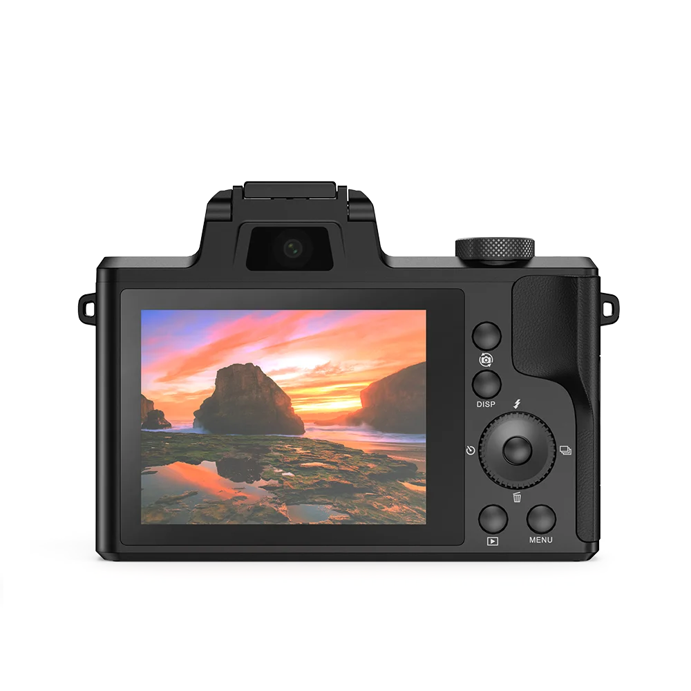 Новый дизайн 5K 64 Мп 3 0 дюймов Wi-Fi профессиональная фотокамера дорожная Двойная камера точка и съемка цифровой камеры для youtube видео