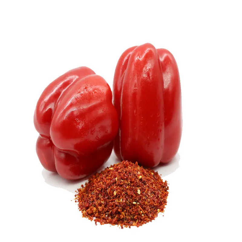 natural frozen fresh red bell pepper