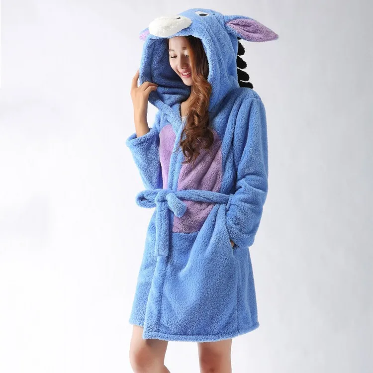 white christmas dresses Pink Fluffy Dressing Gown – The Oodie main image 0
