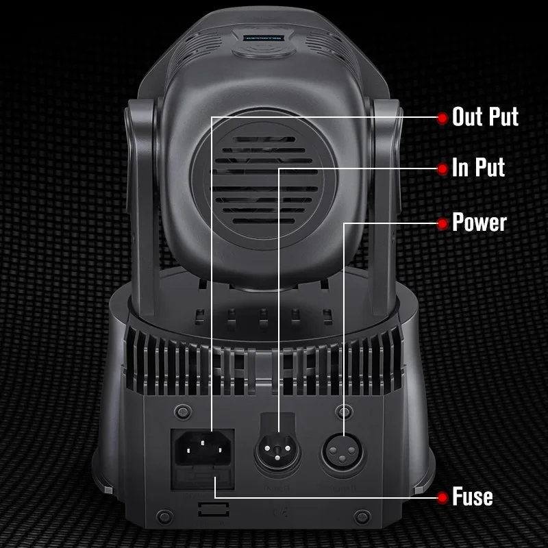 Big Dipper LM70S LED Stage Wash Lights - RGBW 4in1 DMX Control
