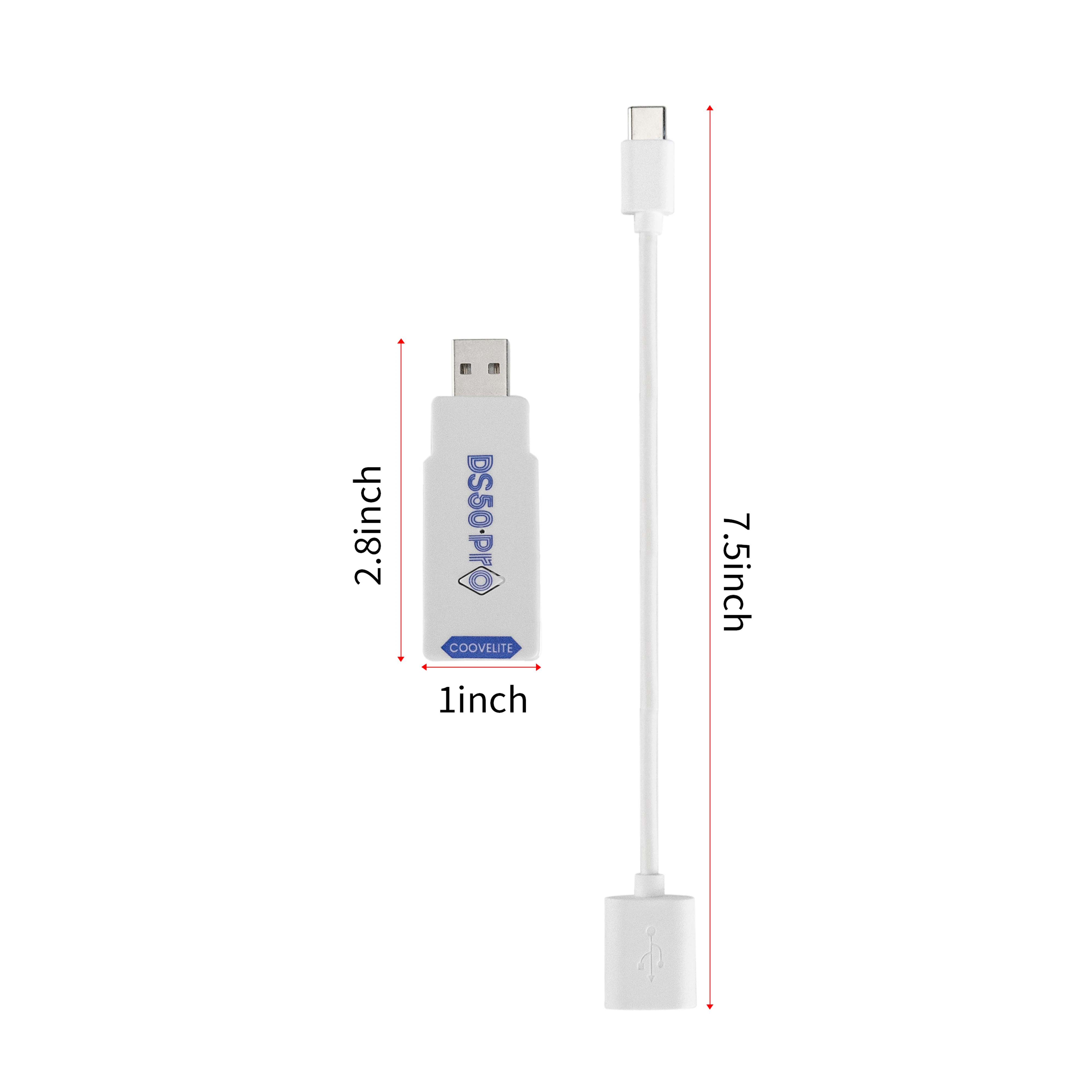 Coov Lite DS50 Pro USB Converter for Nintendo Switch PS