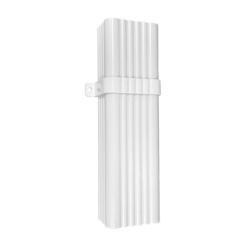 Pvc Pressure Resistance Rain Water Gutter Roofing Gutter System for House Protect   Drainage Gutter Rain Pipe