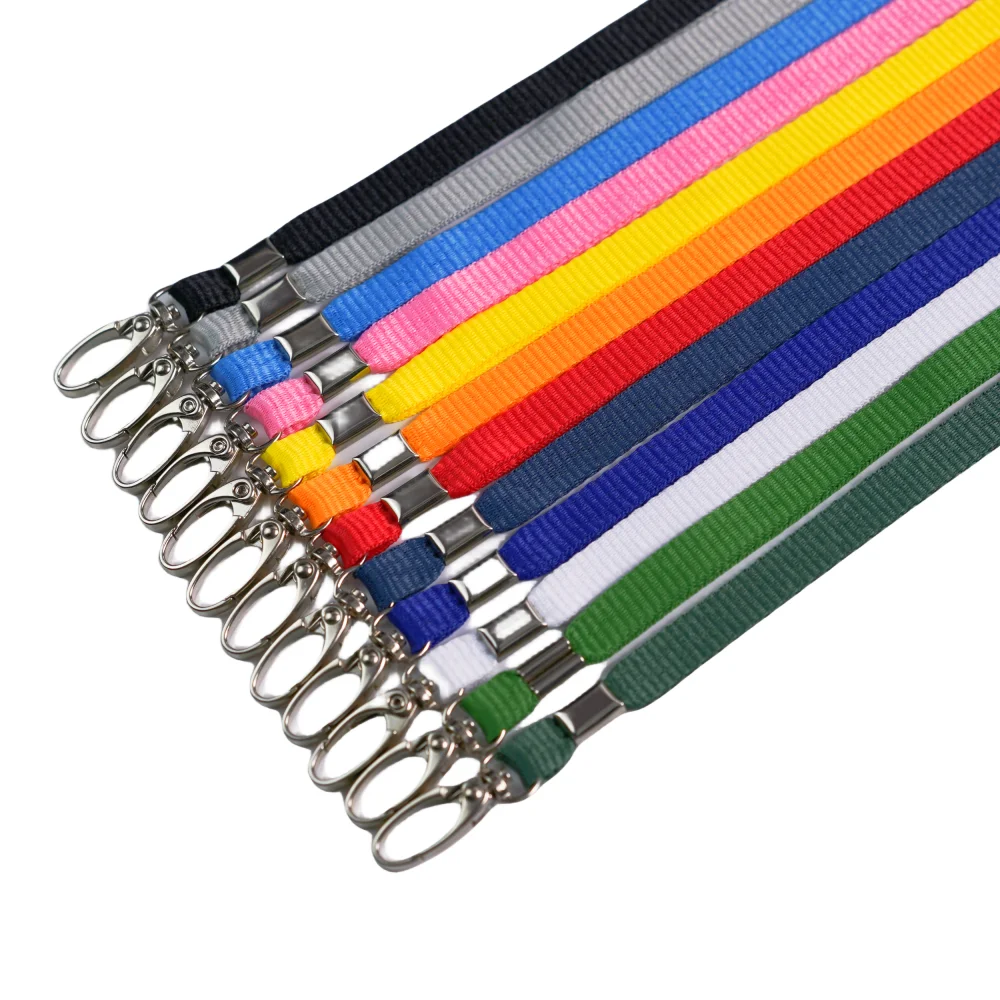 Bestom 10mm Custom Plain Breakaway Rpet Lanyards For Id Badge Wholesale 