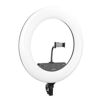 NiceFoto LR-480C 18ich 20W LED Live Light Ring Light Bi-color Ring Led Live Light Photo Studio