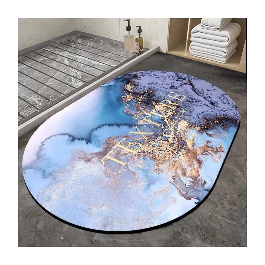 Bathroom Rugs Ultra Soft And Super Absorbent Diatomite Mat Magic Clean