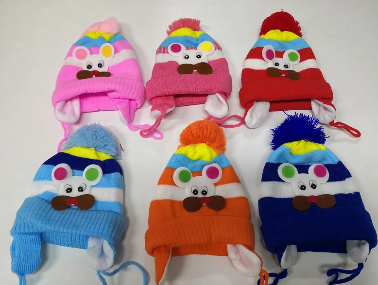 Indiamart Woolen Cap Design For Baby Girl 02 X Imported Winter