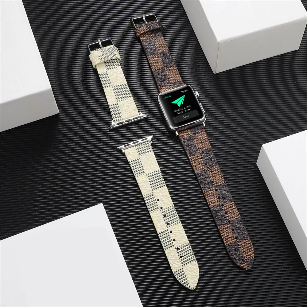 Free Watch Band Leather Watch Strap V Custom Band for apple Watch