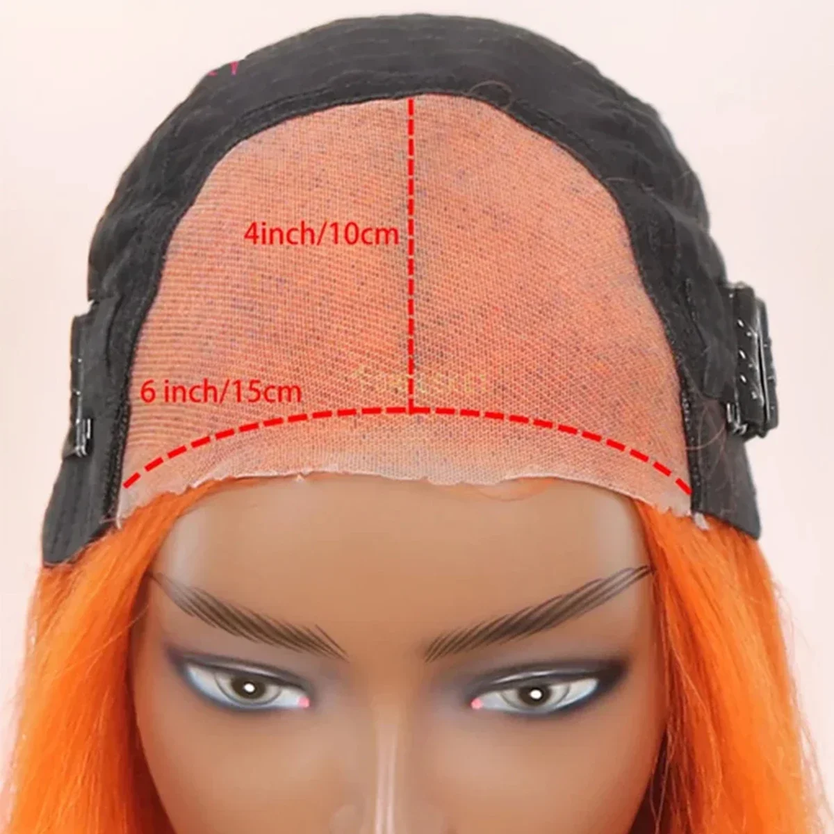 Peluca bob de pelo humano borgoña lace front sin pegamento_voghion.com