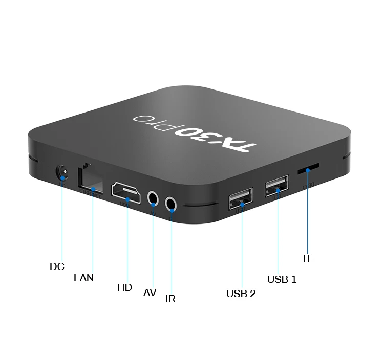 STB Tvbox Factory WF Original Media Player Smart Set Top Box