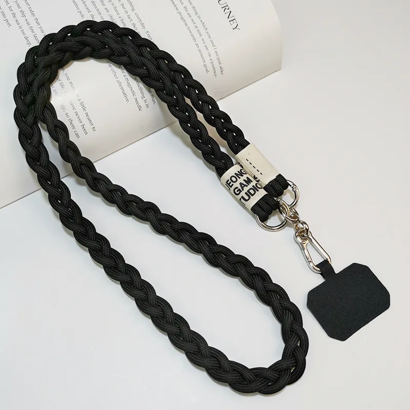 Factory OEM Anti Lost Polyester Lanyard Phone Case Strap with Crossbody Neck Function for iPhone 16 15 14 13 pro max details