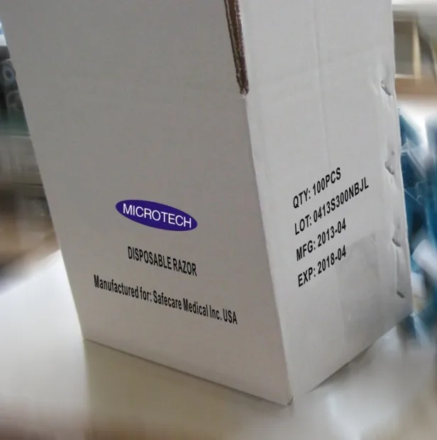 Disposable Medical Hospital Razors Double Edge Blade Safty Razor Buy