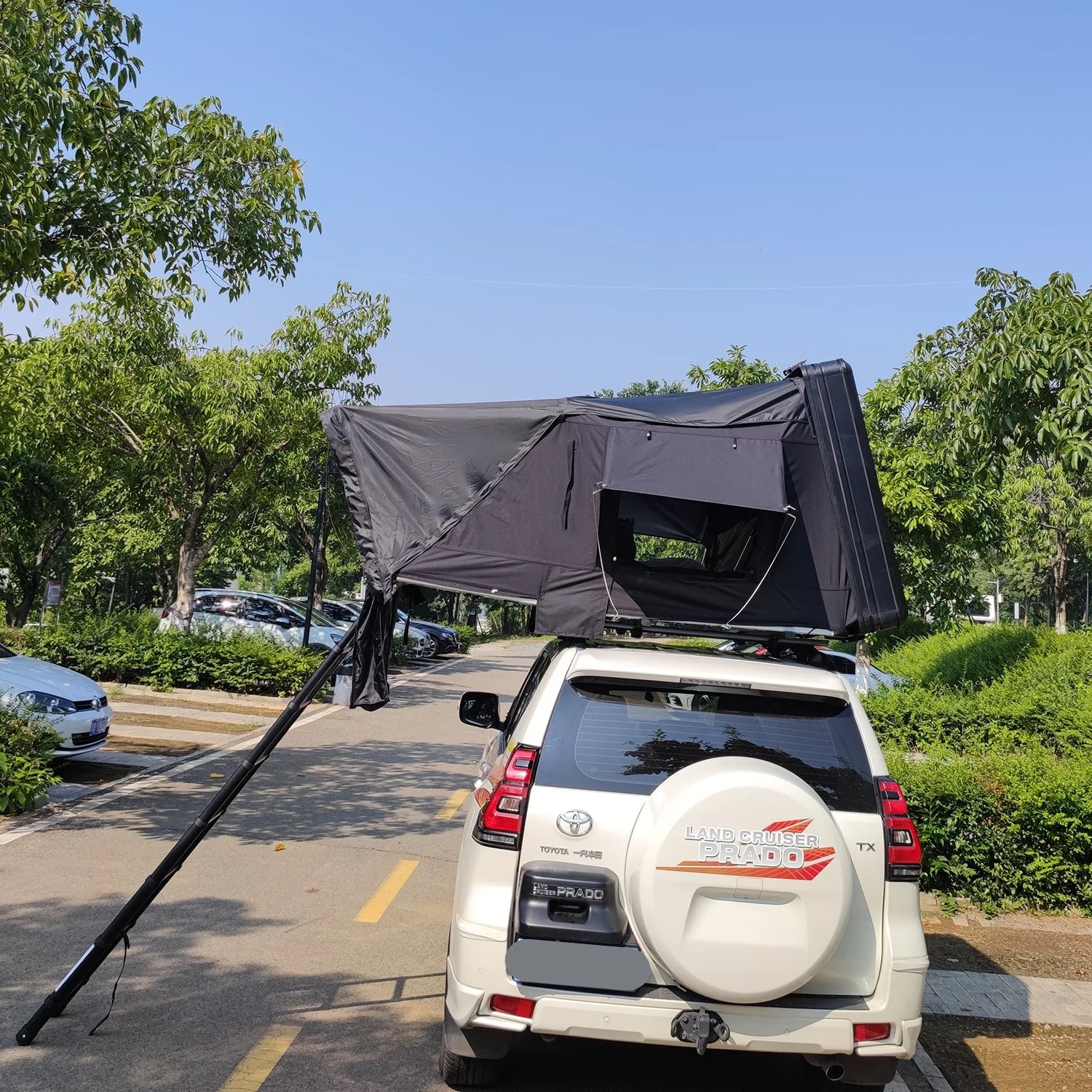 Side Open Hard Shell Roof Top Tent for 4x4 Off-Road SUV Van with Waterproof 2000-3000 Mm and 3-4 Person Capacity