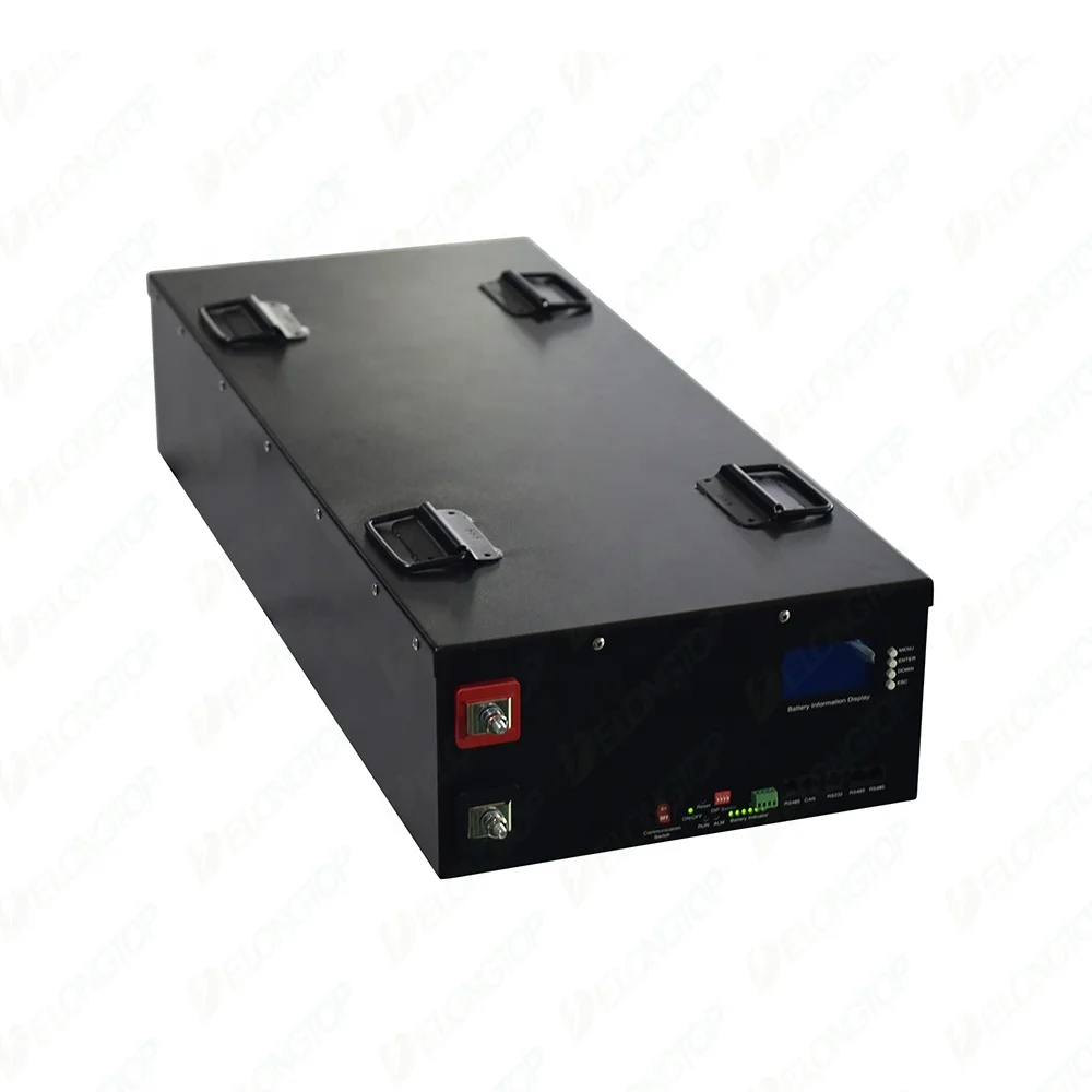 Support Customized Case Battery Lithium Ion 48V 200AH LiFePO4 Battery Pack Built in Grade A Cell for Forklift/ AGV/ Robot Use