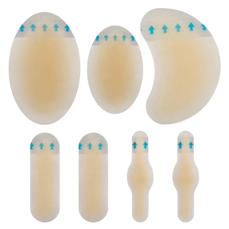 21 Pieces Blister Plasters For Feet - Welnove Invisible Hydrocolloid Gel Blister Bandages - View #2