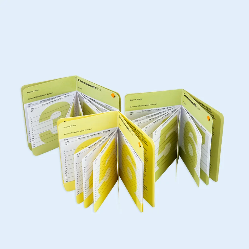 2021  Bank Susu Bank Reception Pass Book Printing Service