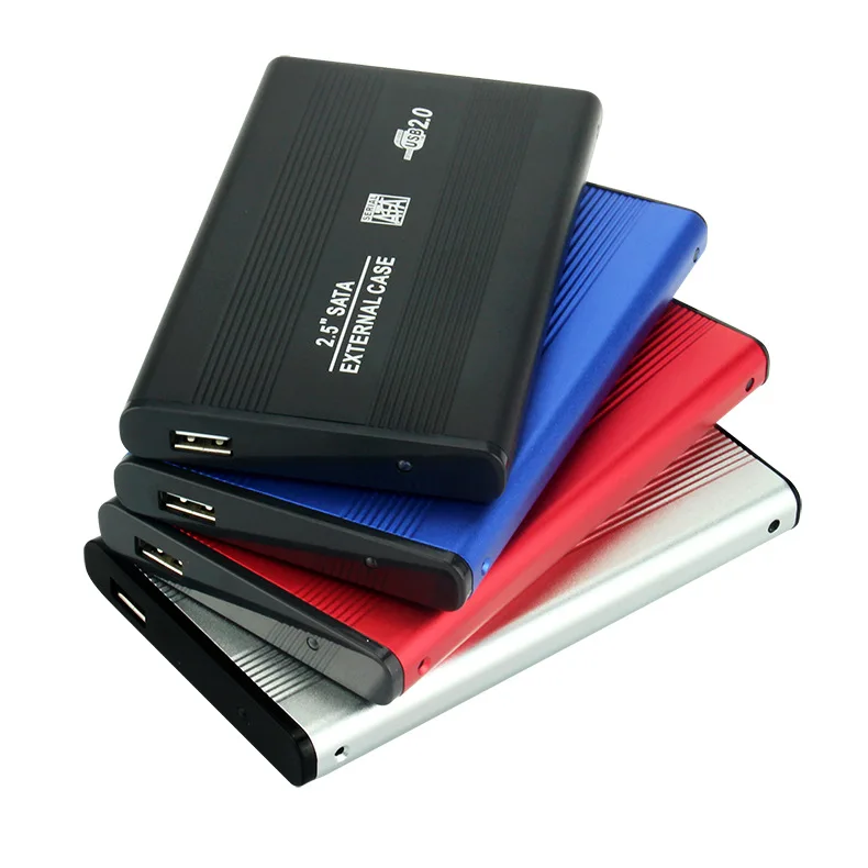 Оптовая продажа с фабрики USB 2 0 5 дюймовый ноутбук HDD SSD металлический корпус внешний мобильный жесткий диск для