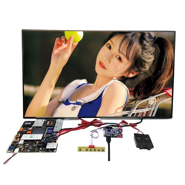 Moduł ekranu LCD TFT firmy LG, 32 cale, model LD320EUN-SLM1, obsługa rozdzielczości 1920×1080 (RGB), z płytą kontrolera RTD2513A, wejście LVDS, wyjście dźwiękowe