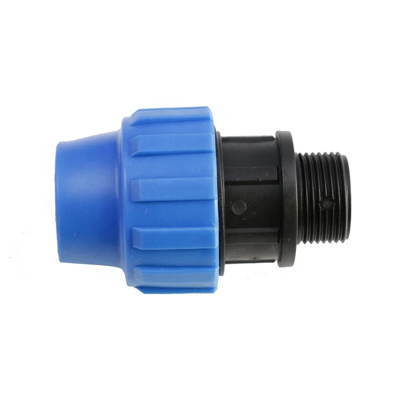 PP Male Adaptor PN16 for LDPE Pipe Drip Irrigation System