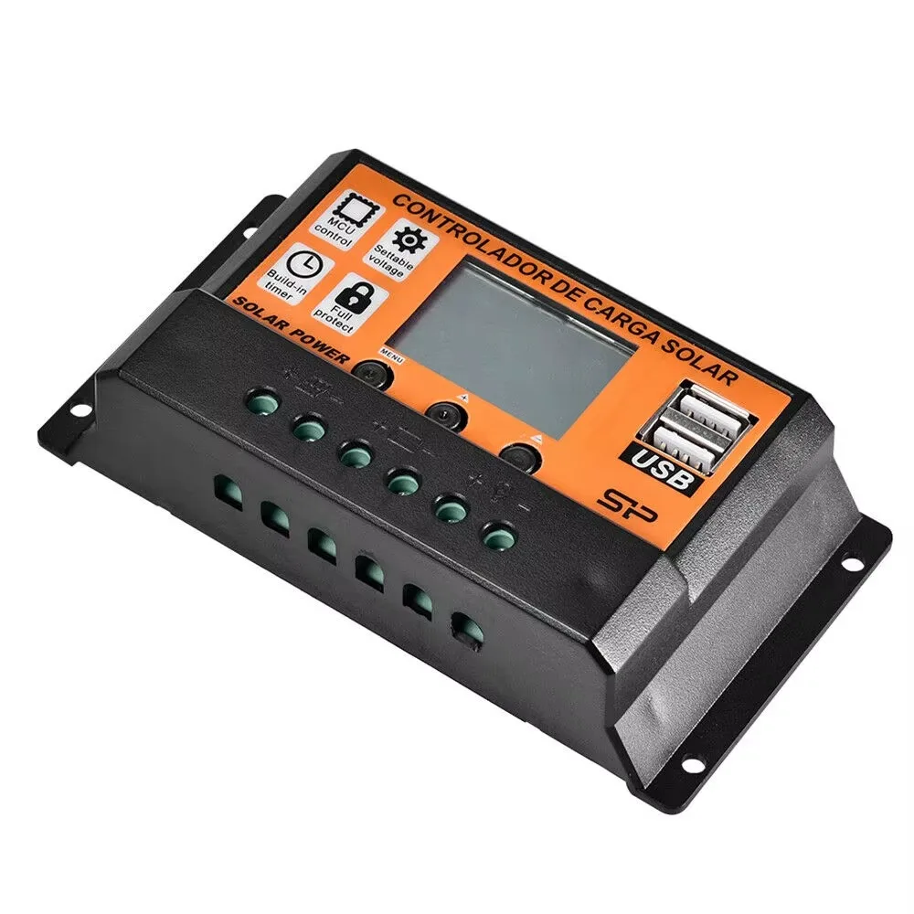 PWM Solarladeregler 12V/24V 30A – Mit LCD-Display Produktbild-Vorschau 5
