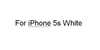 สำหรับ iPhone 5 5s สีขาว