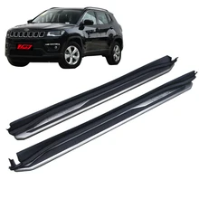 4x4 Car Side Step Nerf Bars Running Boards for Jeep Compass Car 2017 2018 2019