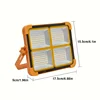 Lampe de travail rechargeable à énergie solaire