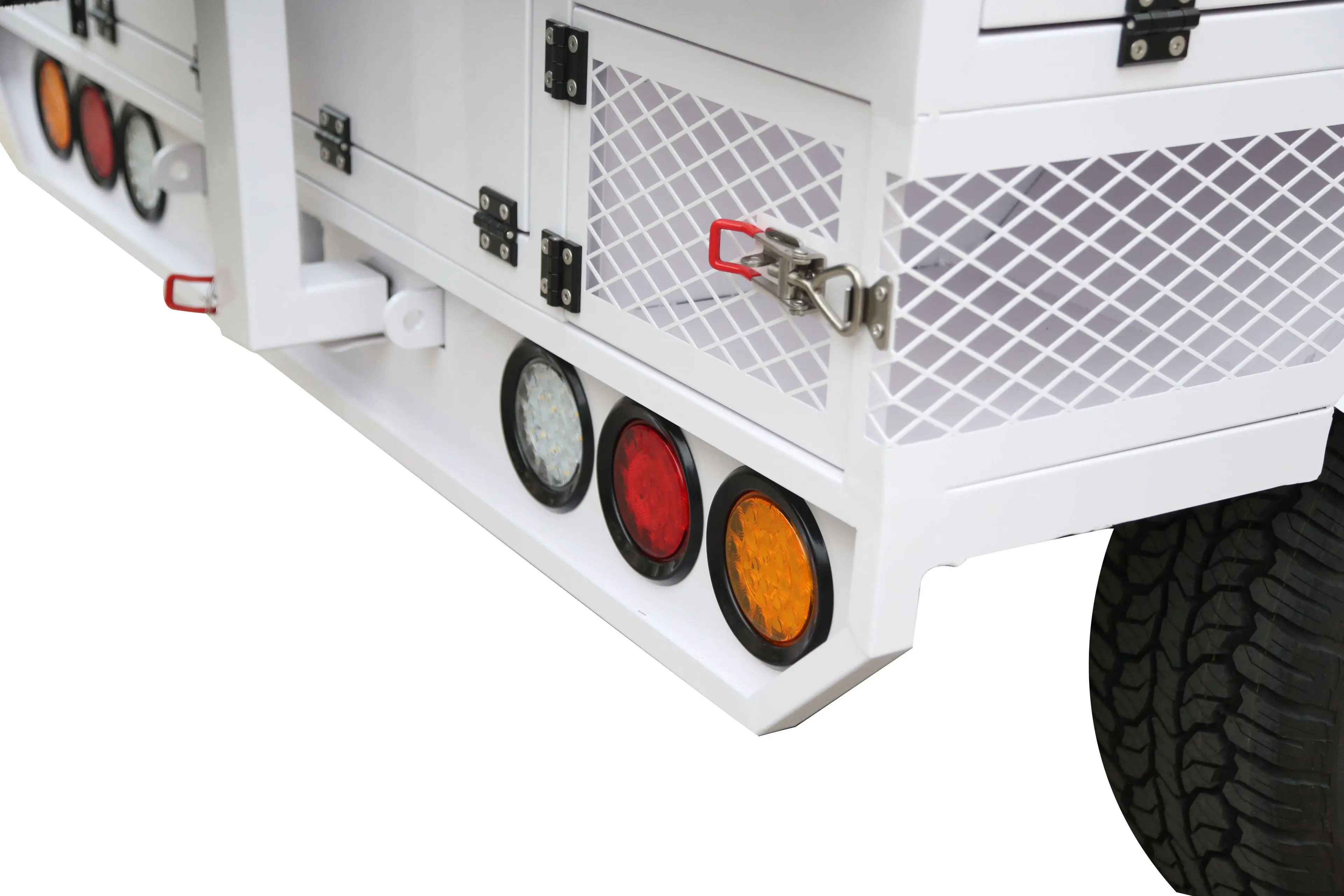 金寿最佳迷你拖车4xd越野野营拖车,带厨房和帐篷待售