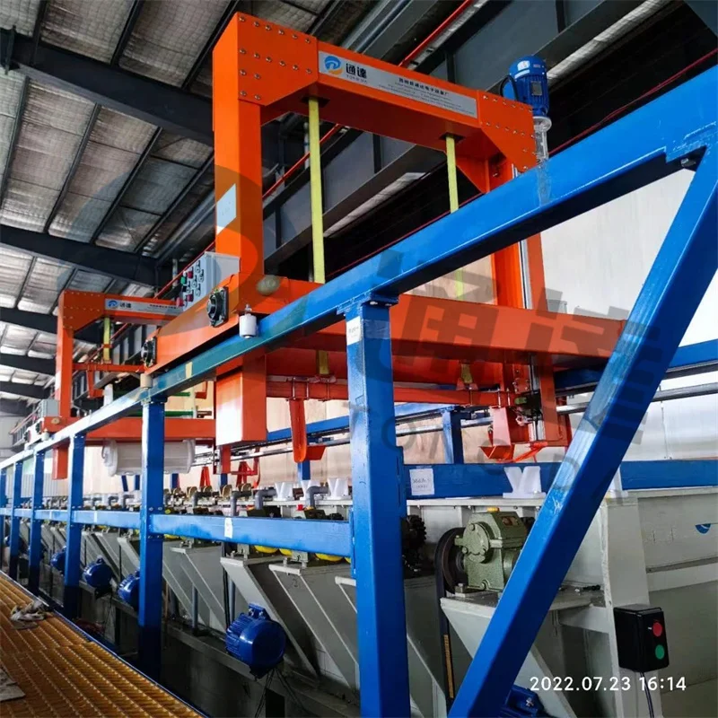 Full-automatic Silver Plating Line Zinc Metal Plating Machine Copper ...
