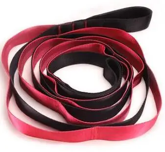 Sangle De Yoga Trideer Non élastique - 10 Boucles - Pour Stretching Et Exercices