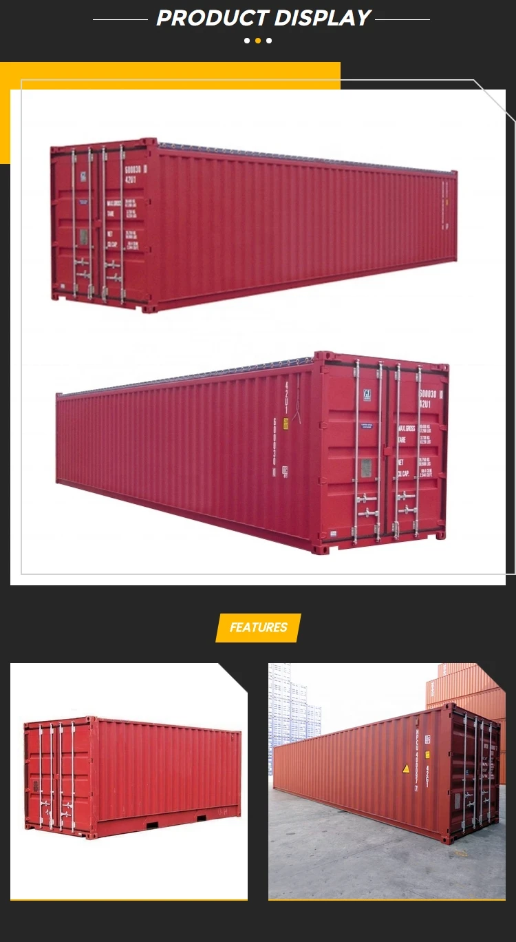 40ft 20ft Used Shipping Container Stock Price In All China Ports For