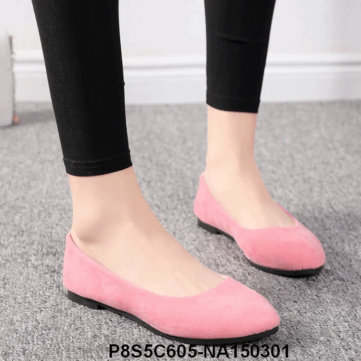 Балетки женские без шнуровки, плоская подошва, повседневные однотонные, черные замшевые, карамельные цвета